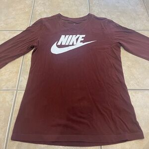Long Sleeve Brown Women’s Nike Tee